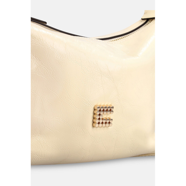 Clio Goldbrenner sac porté épaule ecru 5