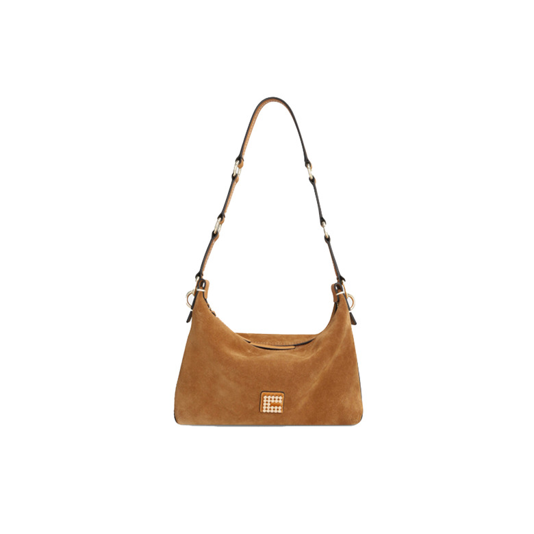 Clio Goldbrenner schultertasche braun 1