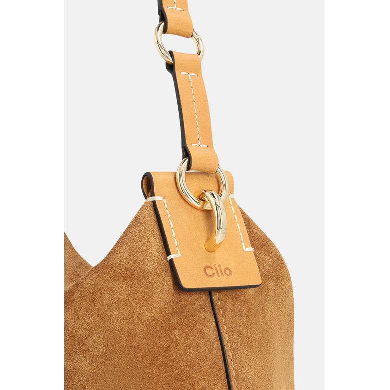 Clio Goldbrenner sac porté épaule brun 4