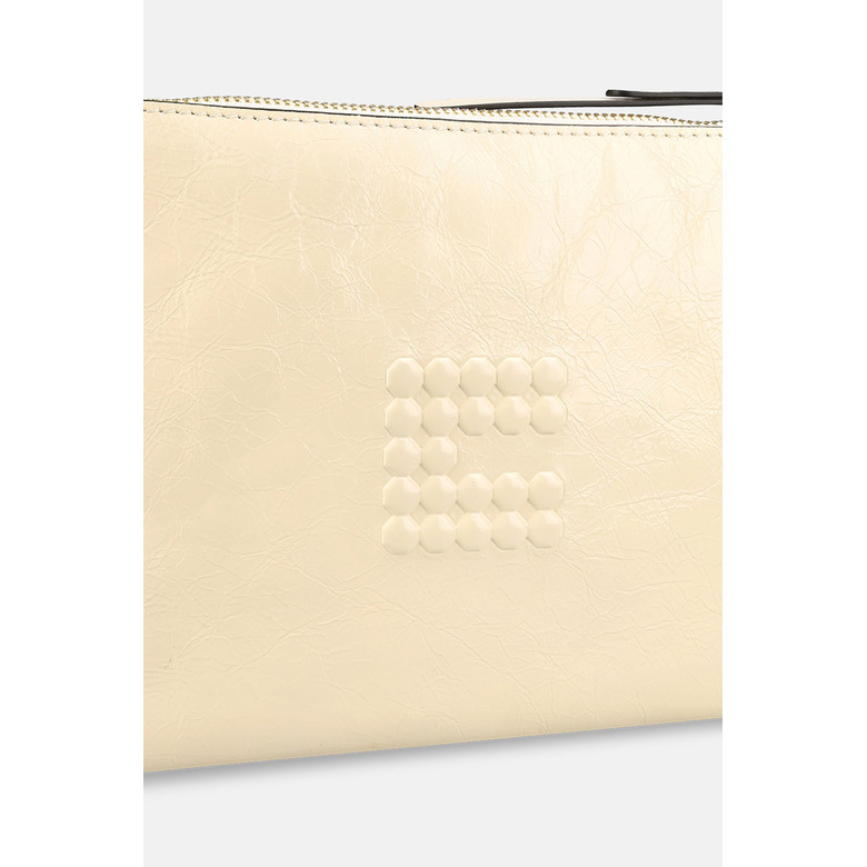 Clio Goldbrenner umhängetasche ecru 4