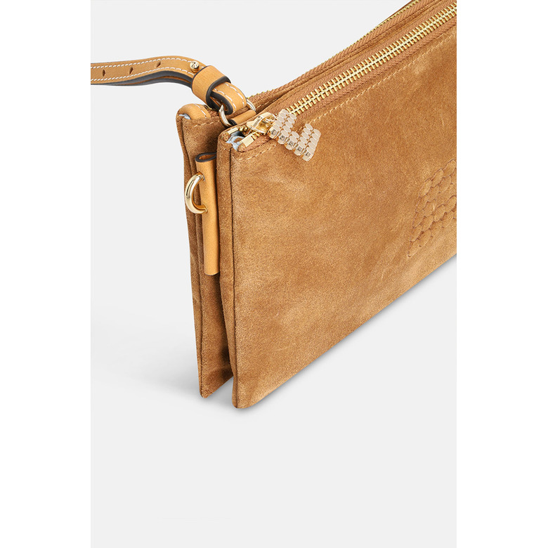Clio Goldbrenner sac bandoulière camel 4