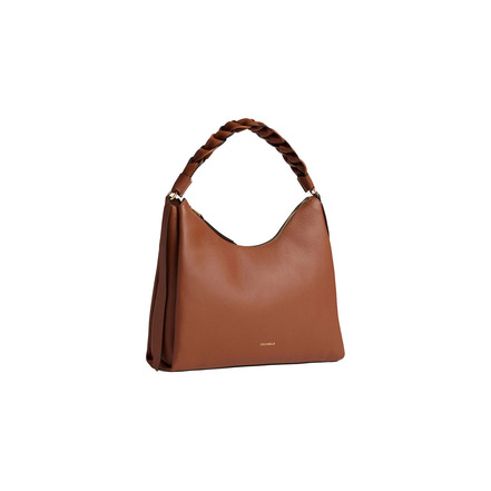 Coccinelle schoudertas cognac