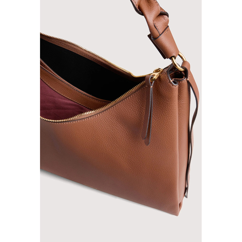 Coccinelle schoudertas cognac 3