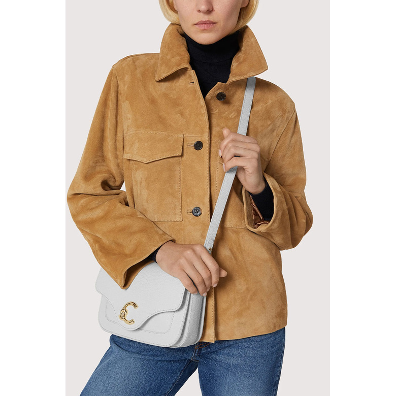 Coccinelle crossbody cognac 5