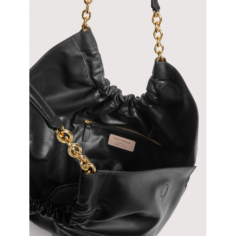 Coccinelle schoudertas zwart 3