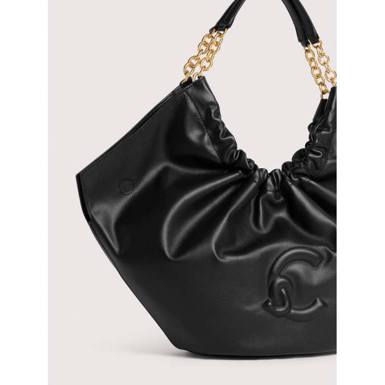 Coccinelle schoudertas zwart 4