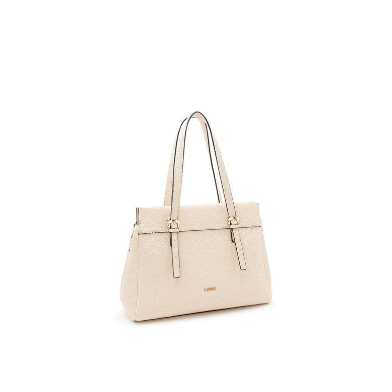 L.credi shoulder bag ecru 2