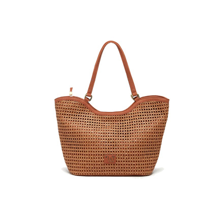 Woomen Vegan shopper camel
