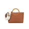 Woomen Vegan handtasche camel