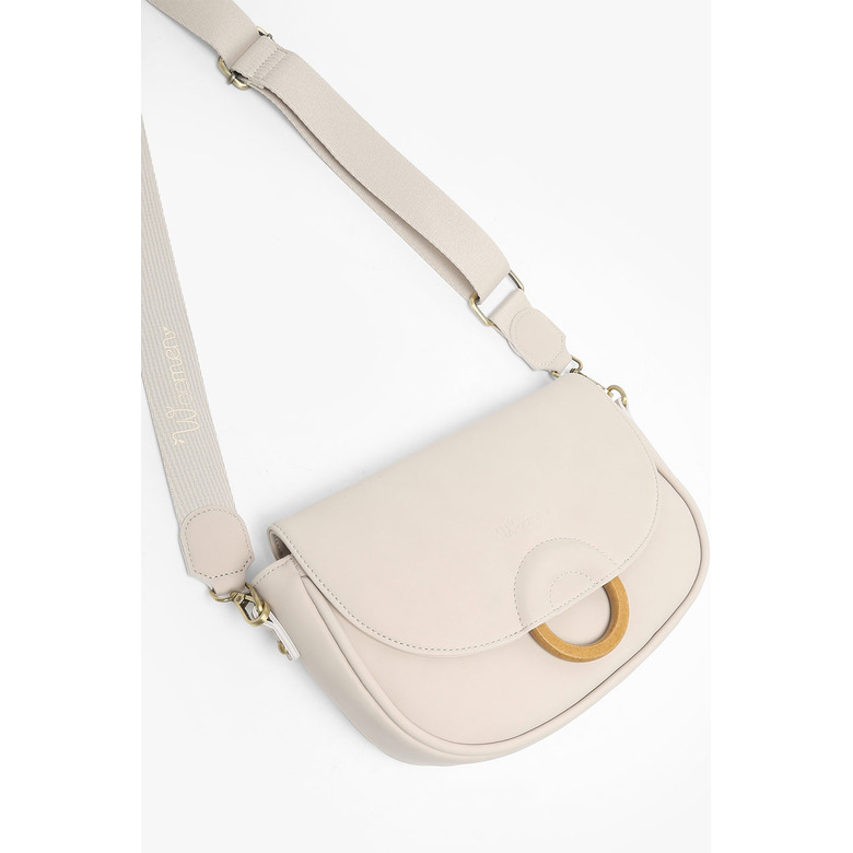 Woomen Vegan sac bandoulière ecru 2