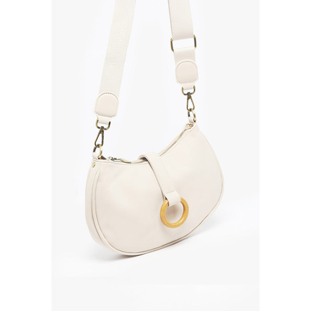 Woomen Vegan crossbody ecru