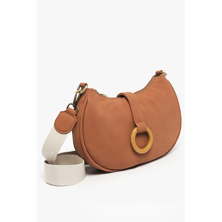 Woomen Vegan sac bandoulière camel 2