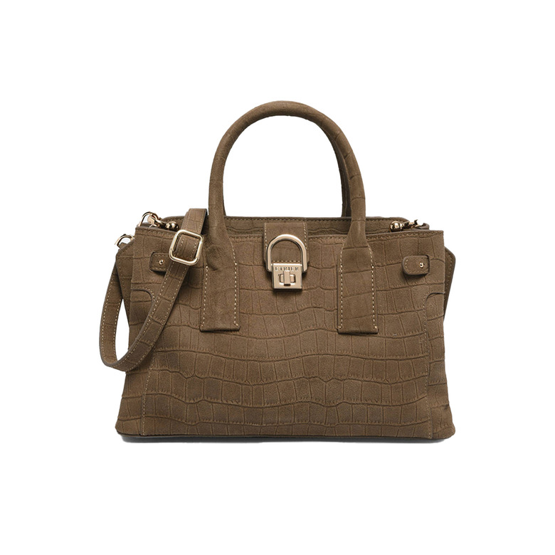 Etrier sac à main brun 1