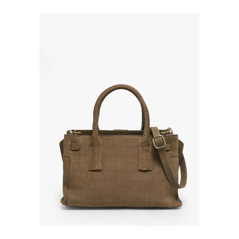 Etrier sac à main brun 4