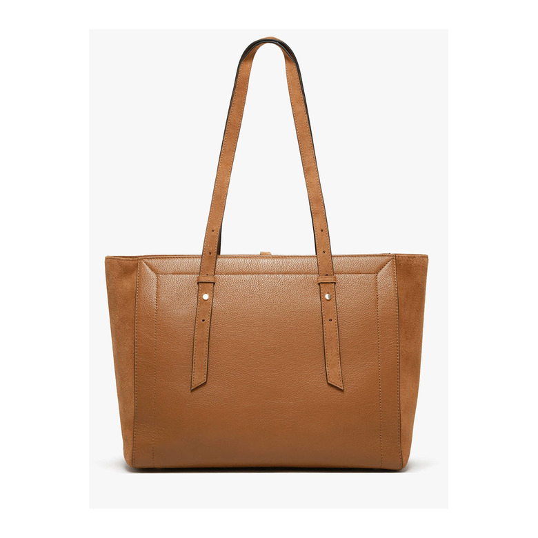 Etrier sac porté épaule camel 3