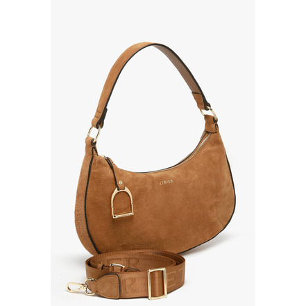 Etrier sac porté épaule camel