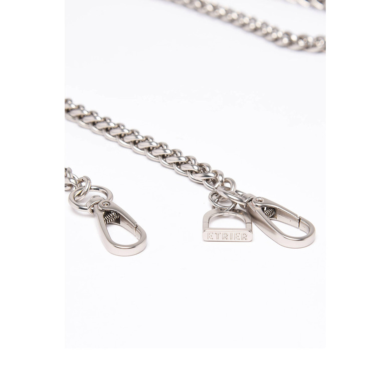 Etrier belt silver 2