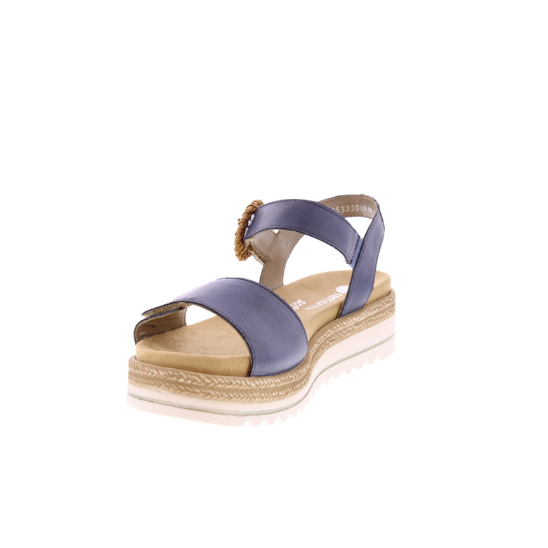 Remonte sandalen blauw 3