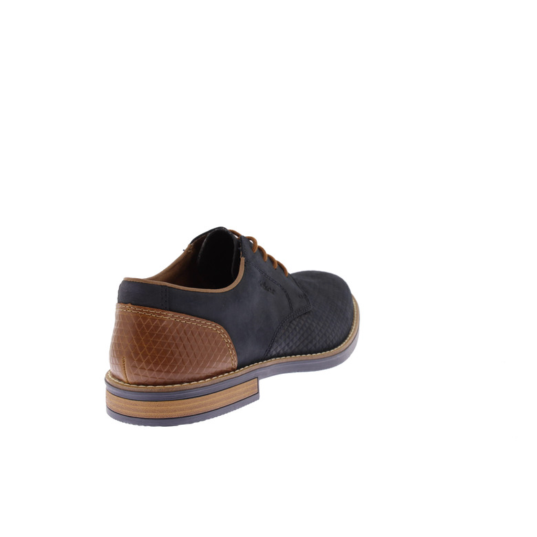 Rieker schnürschuhe blau 4