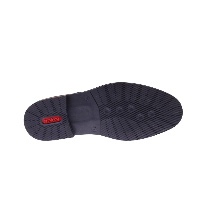 Rieker schnürschuhe blau 5