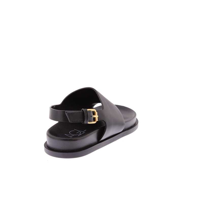 Agl sandalen zwart 4
