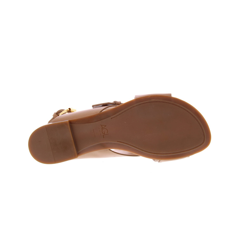 Agl sandales camel 5