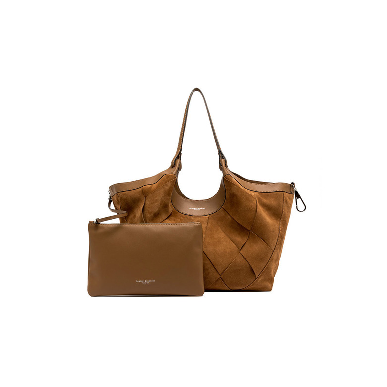 Gianni Chiarini schultertasche camel 4