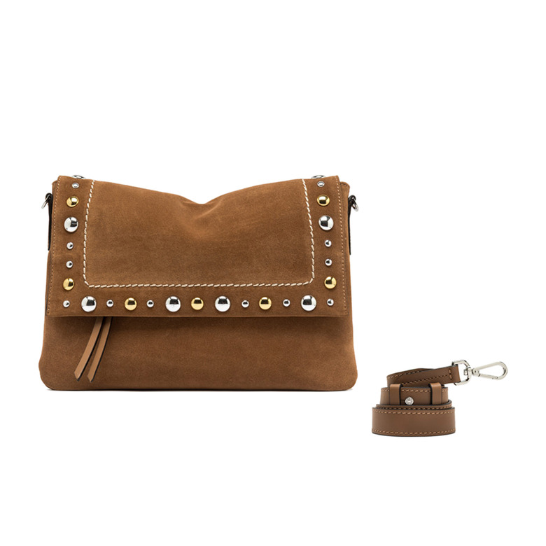 Gianni Chiarini umhängetasche camel 1