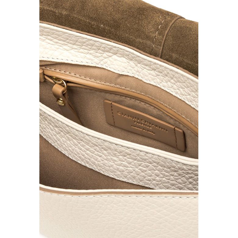 Gianni Chiarini sac porté épaule ecru 4
