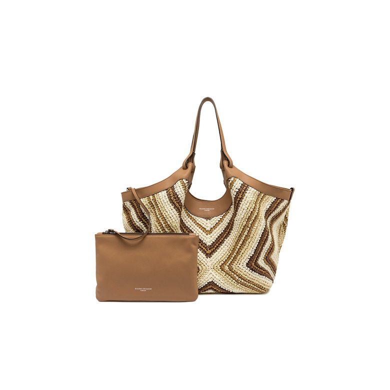 Gianni Chiarini schoudertas beige 4