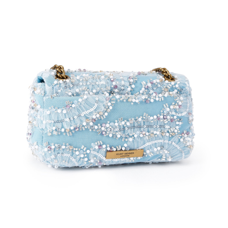 Kurt Geiger sac bandoulière bleu 3