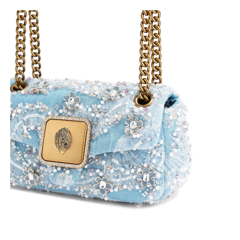 Kurt Geiger sac bandoulière bleu 4