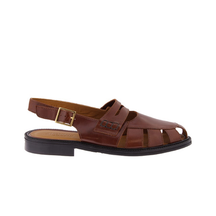 Angulus slingbacks cognac