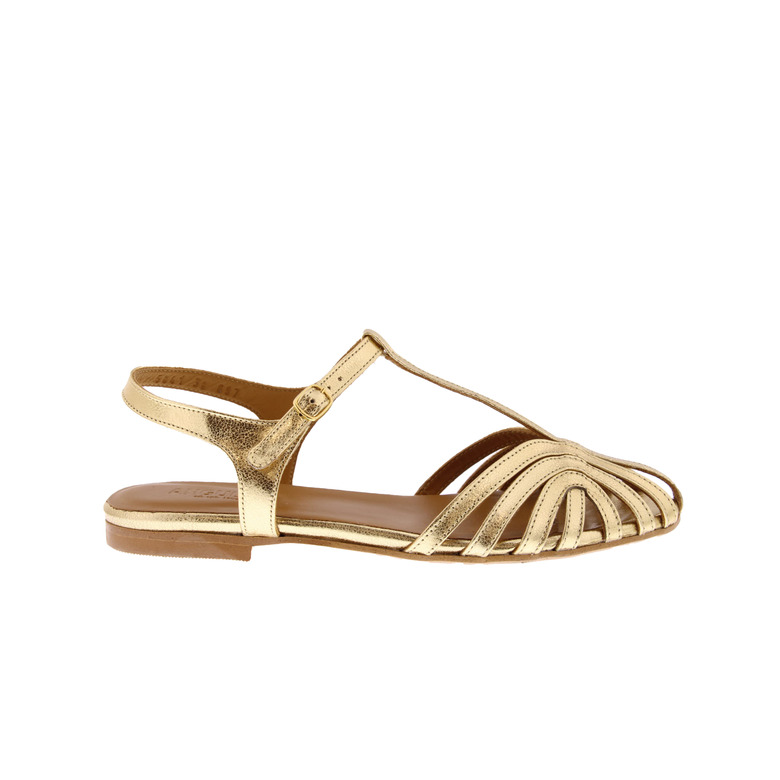 Angulus slingbacks goud 1