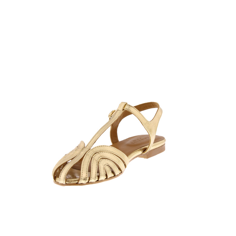 Angulus slingbacks goud 3