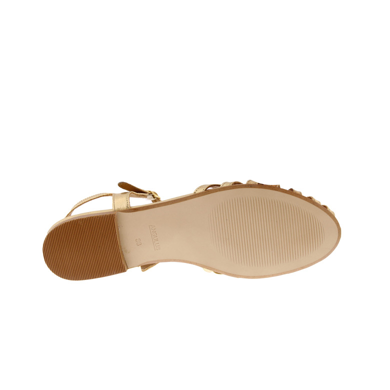 Angulus slingbacks goud 5