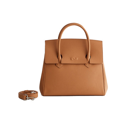 Nathan-baume sac à main cognac