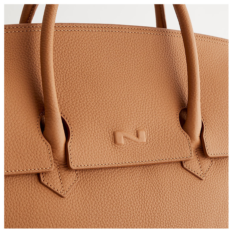 Nathan-baume sac à main cognac 4