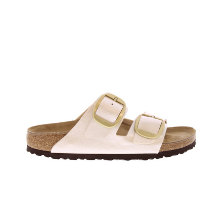 Birkenstock slippers ecru
