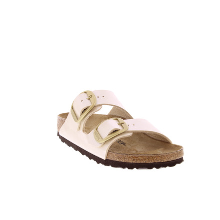Birkenstock slippers ecru