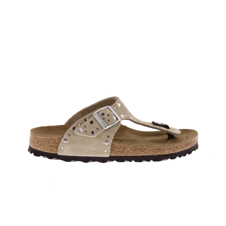 Birkenstock slippers taupe 1
