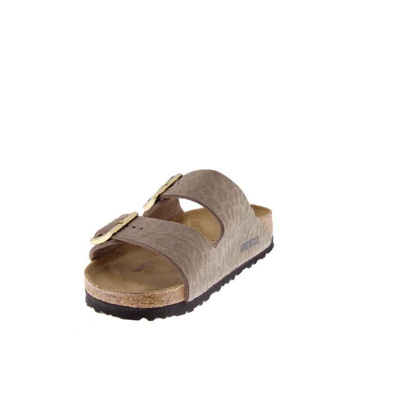 Birkenstock slippers taupe 3