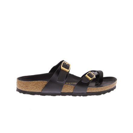 Birkenstock slippers schwarz