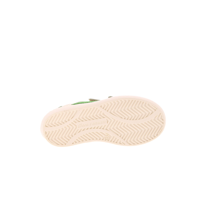 Ocra klettverschluss-schuhe ecru 5