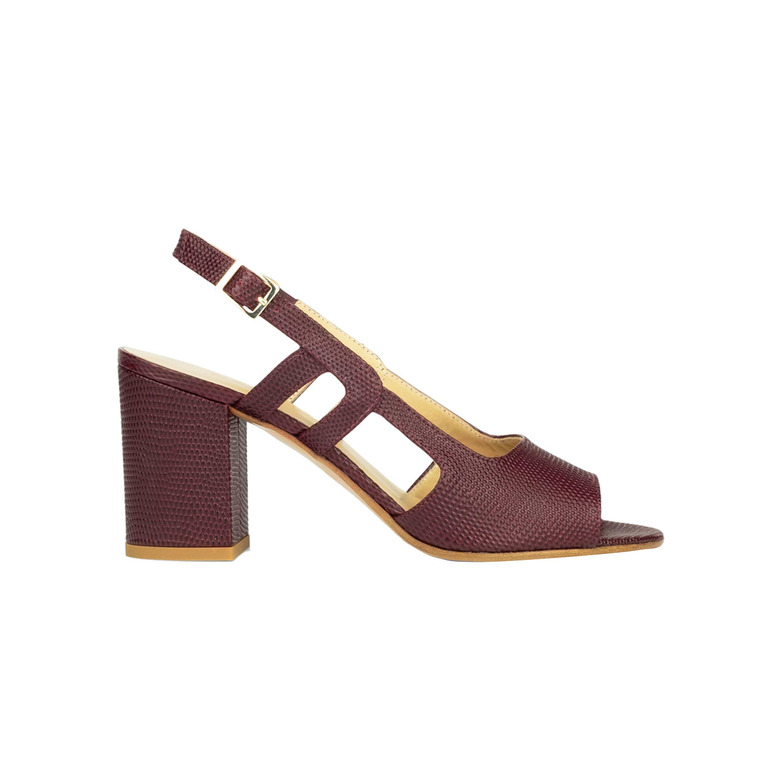 Atelier Content slingbacks bordeaux 1