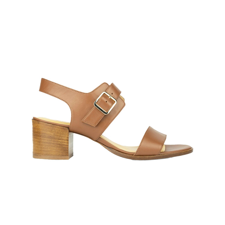 Atelier Content sandalen cognac 1