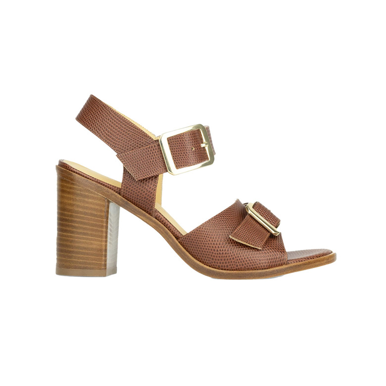 Atelier Content sandalen cognac 1