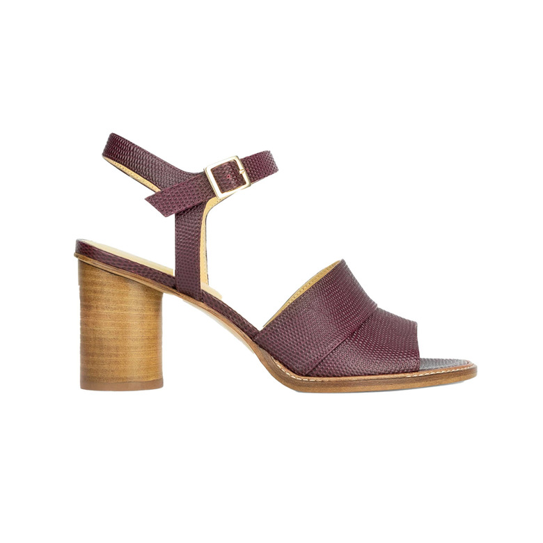 Atelier Content sandales bordeaux 1