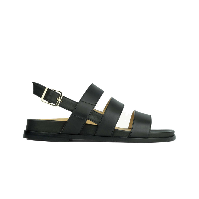 Atelier Content sandalen schwarz 1