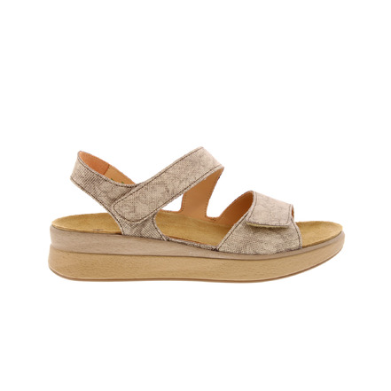 Think! sandalen taupe